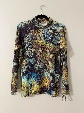 Riffe Digi-Tex Rash Guard Large Camo Lycra